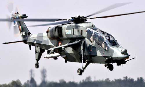 दो हल्के युद्धक हेलीकॉप्टर लद्दाख में तैनात, एचएएल ने किया है विकसित | hal
