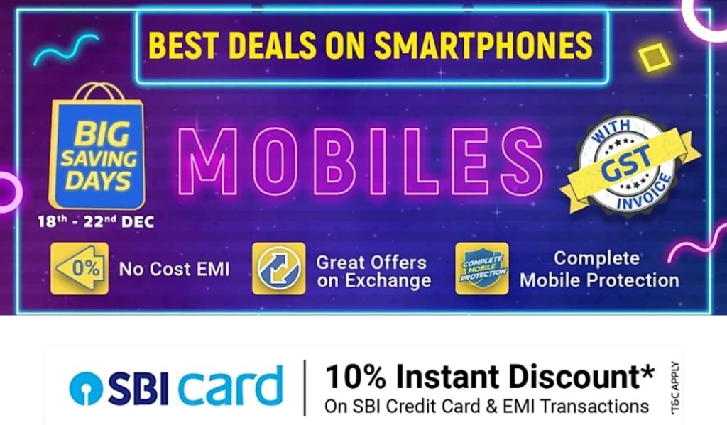 Flipkart Big Saving Days Sale Heavy Discount on Mobile and Smartphone Accessories