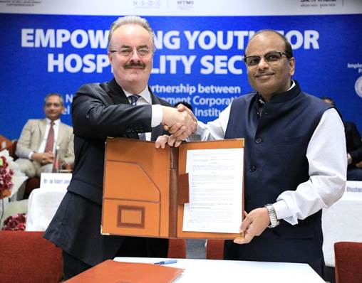 MoU Signed between NSDC, HTMi, LTSU