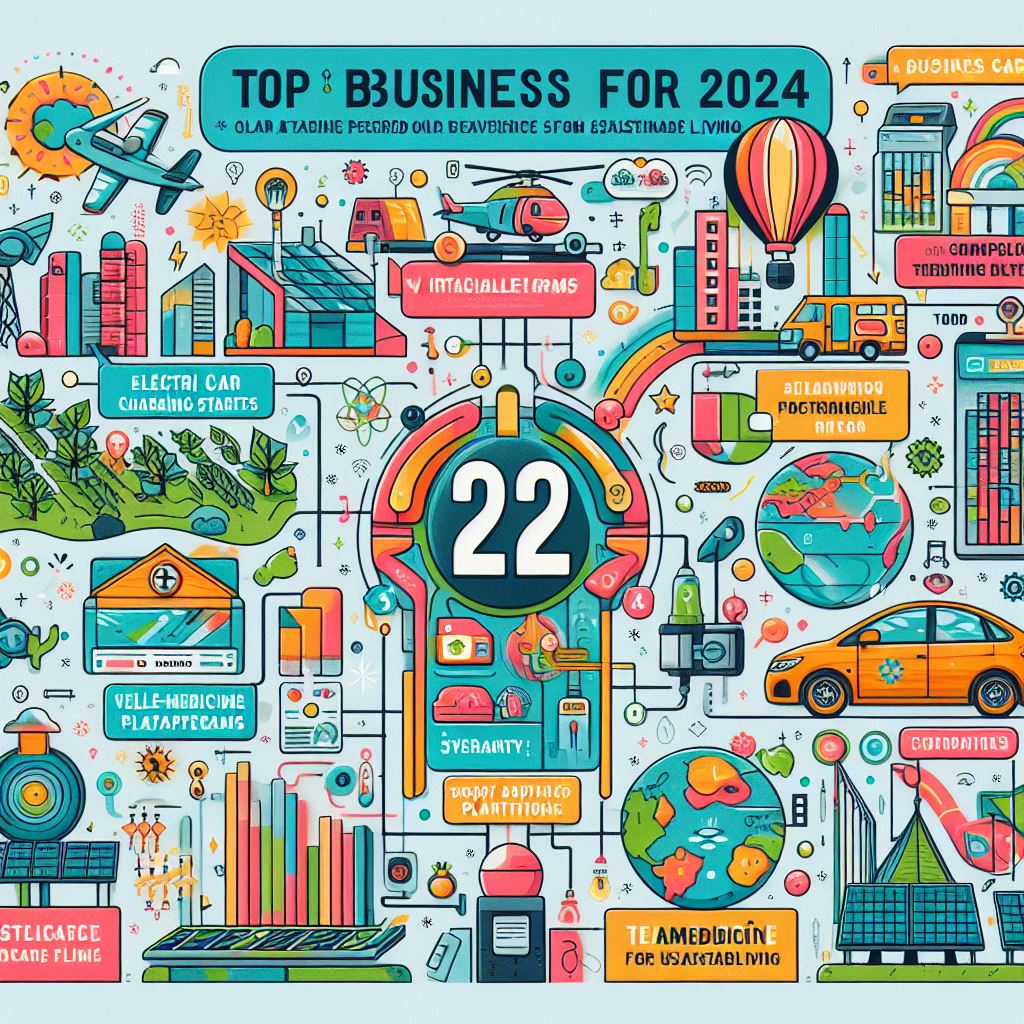 2024 के लिए: प्रेरणादायक टॉप १० बिज़नेस आइडियाज, Top 10 Business Ideas for 2024, Digital Marketing Agency, Remote Work, 