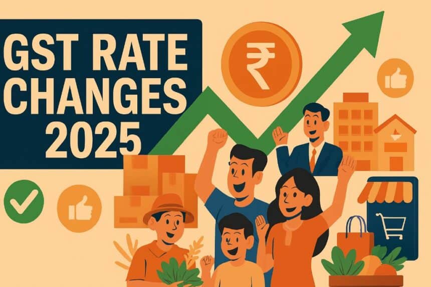 Gst Rate Changes 2025, Gst Reform 2025, New Gst Rate List 2025